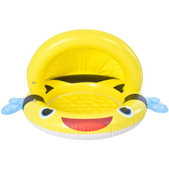 Piscina Inflável Infantil Abelhinha com Cobertura 35 Litros Bel
