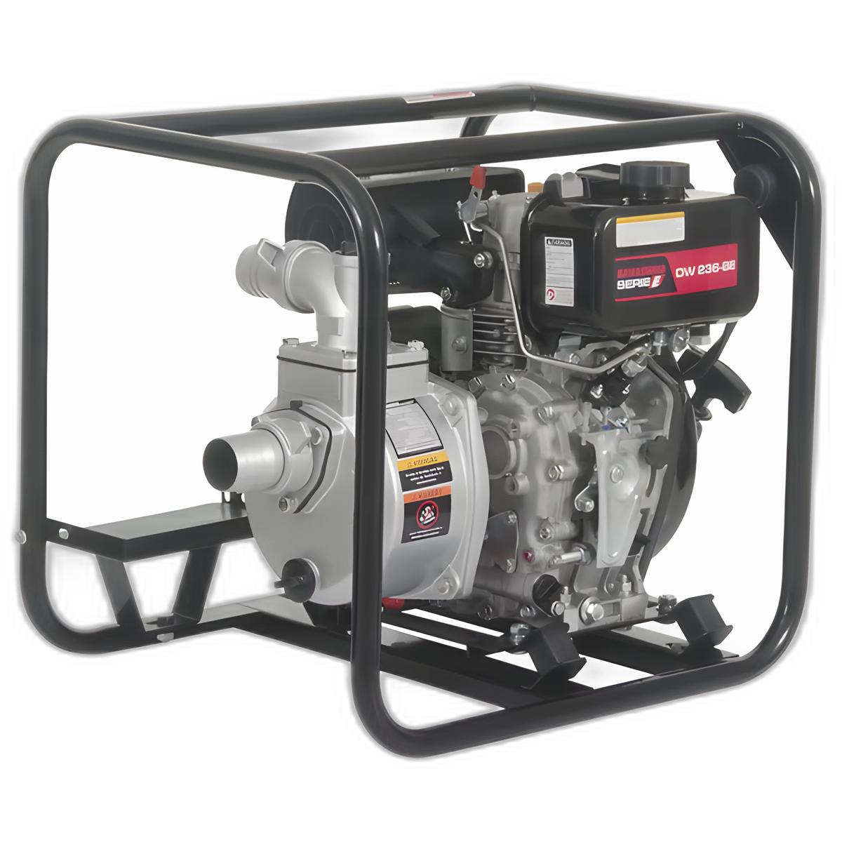 Motobomba Diesel 2''X2'' 5,7Hp Dw236Be Partida Elétrica Kawashima
