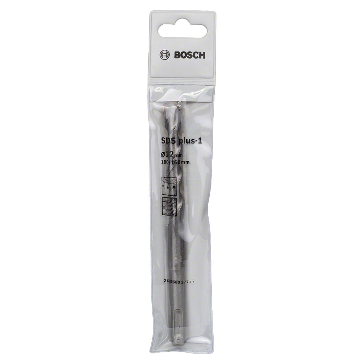 Broca Bosch Sds Plus-1 Para Concreto Ø12 X 100 X 160 mm