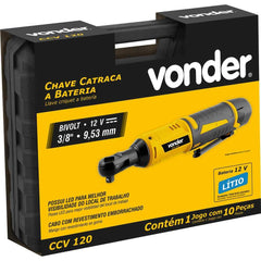 Chave Catraca 3/8'' Bateria 12V CCV120 Vonder