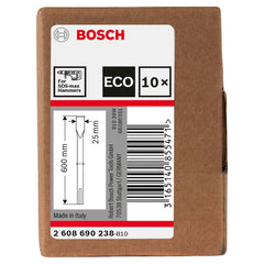 Cinzel Bosch Sds-Max mmpp 25X600 mm 10 Peças
