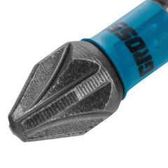 Bit Torção PZ2 25mm Gross 1147855 2PCS Impacto Aço