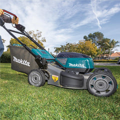 Carrinho Cortador Grama 532Mm Sem Fio 36V 1,6kW 4 Baterias Coletor Carregador DLM532PT4 220V Makita