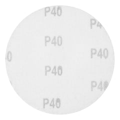 Disco De Lixa Com Velcro 115 mm Grão 40 10 Peças Mtx Para Desbaste Pesado E Madeira