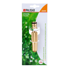 Bocal Ajustável Latão Palisad Jato Névoa Jardim Irrigação Limpeza Durável