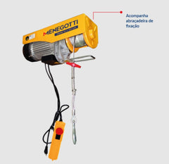 Guincho Coluna Prime 300/600KG V2 12/6M Motor Mono 127V