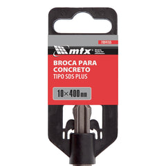 Broca Para Concreto Sds Plus 10x400mm Durável Mtx Perfuração Eficiente