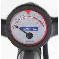 Bomba de Ar Manual Tramontina 160 psi 11 bar Mangueira 60cm Aço Especial