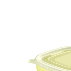 Pote Tramontina MixColor 600 ml Polipropileno Verde Lima Com Tampa Transparente BPA Free Micro-ondas