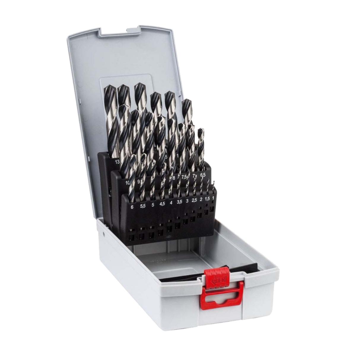Broca Para Metal Bosch Hss-Pointteq Probox 1,0-13,0mm 25U