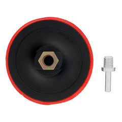 Disco Para Lixa De Velcro Com Adaptador Rosca M14 Para Furadeira 115mm 12500rpm MTX 762189