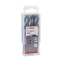 Broca Metal Bosch Aço Rápido Hss-Pointteq 1/4'' 10 Peças U