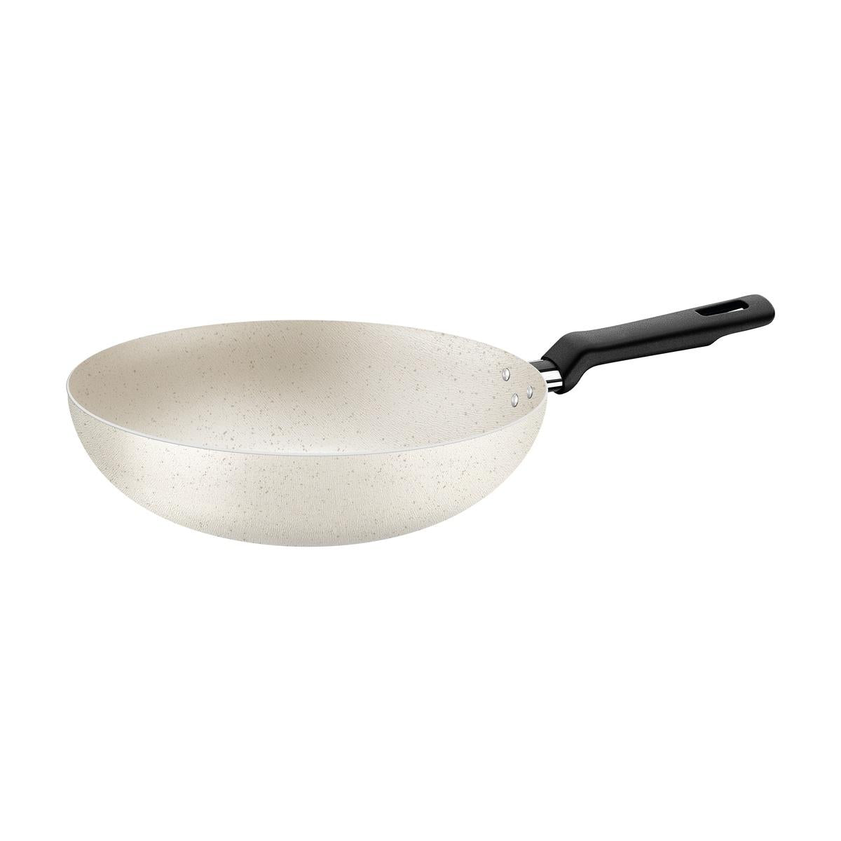 Frigideira Funda Tramontina Loreto 24 cm 2,2 L Antiaderente Starflon Max Bege Alumínio 1,6 mm