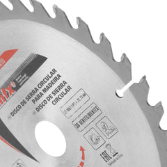 Disco Serra Circular 36 Dentes 185mm (7,1/4'') 22,23mm Mtx Para Corte Madeira Mdf