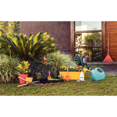 Regador Para Jardim Tramontina Plástico Azul 7L Proteção UV Irrigação Eficiente