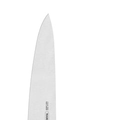 Faca Para Carne Profissional Master 10 Polegadas Aço Inox Cabo Amarelo Tramontina
