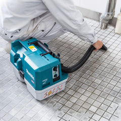 Aspirador Híbrido Pó e Líquido Makita 40V VC014GLZ Sem Bateria e Carregador