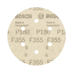 Disco De Lixa Bosch Pro F355 150mm Grano 180 - 5 Unidades