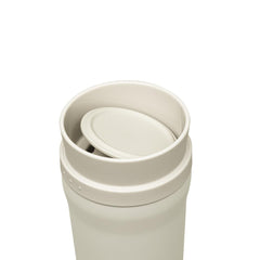 Copo Térmico Tramontina 460 ml Aço Inox Bege Bocal 360° Parede Dupla A Vácuo