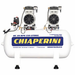 Motocompressor Odontológico sem Óleo MC20 150L Chiaperini