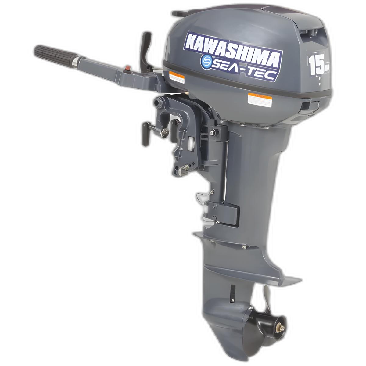 Motor de Popa 15Hp 2T 24L Seatec Kawashima
