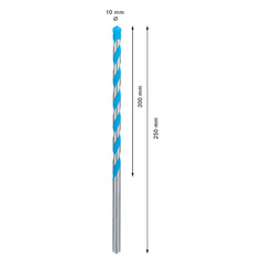 Broca Bosch Expert Cyl-9 Multiconstruction Ø10X200X250mm
