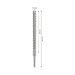 Broca Para Concreto Bosch Pro Sds Plus-5X 18X250X300mm