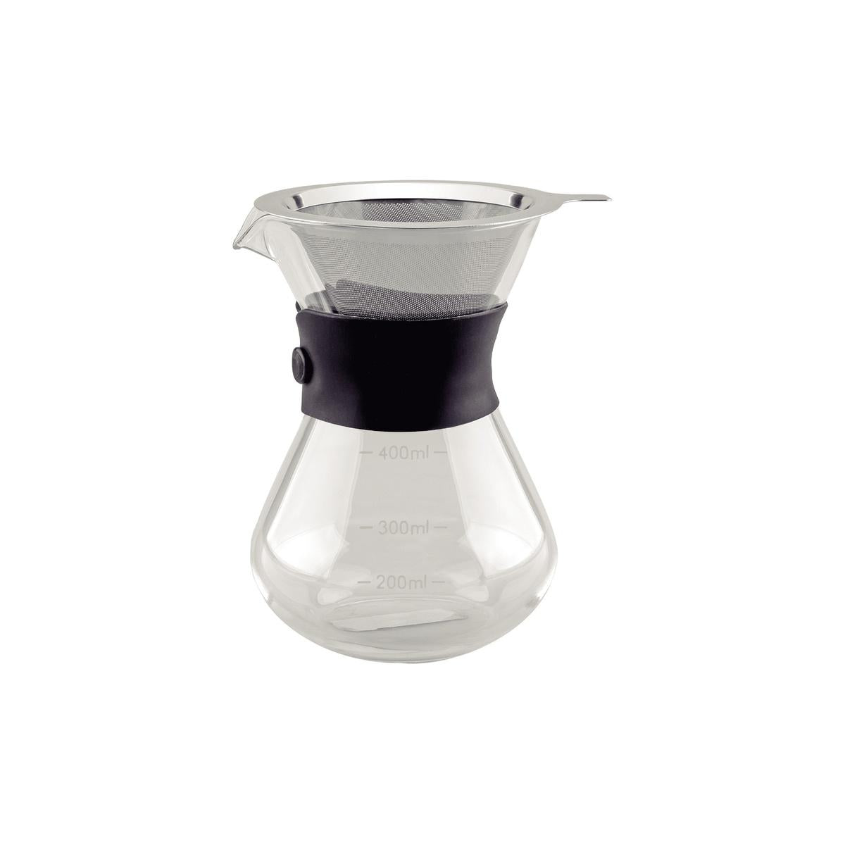 Cafeteira Com Coador De Aço Inox 0,40 L Vidro Borosilicato Tramontina