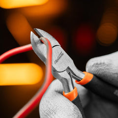 Mini Alicate Corte Diagonal 5'' (130mm) Niquelado Abertura Automática Cabo Dupla Injeção Sparta Mini 1782455