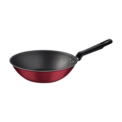 Wok Tramontina Loreto 24 cm 2,2 L Antiaderente Starflon Max Alumínio Vermelho 1,4 mm Fogão Gás