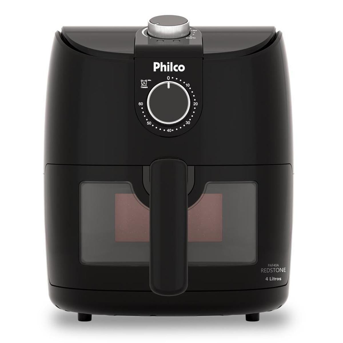 Fritadeira Air Fryer Philco PAF40A 4 Litros Revestimento Redstone 220V