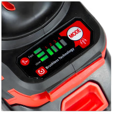 Chave de Impacto a Bateria Toyama 18V 350NM Motor Brushless 3 Velocidades Sem Bateria Sem Carregador Profissional