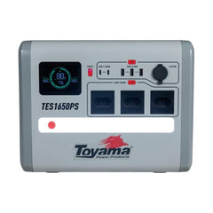 Estação de Energia Portátil Power Bank Toyama TES1650PS 110V Gerador Solar Silencioso para Camping Trailers e Emergência