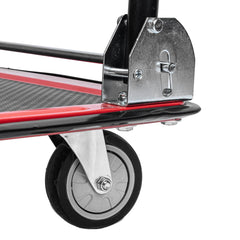 Carrinho Utilitário para Transporte de Cargas 150kg 730x475mm Plataforma Dobrável MTX