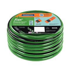 Mangueira Flex Para Jardim Tramontina 25m 10 Bar 50°C Com Esguicho E Engate Rosqueado