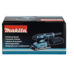 Lixadeira Orbital 190W Ideal para Madeira Metal Com Lixa Saco Coletor de Pó BO3711 220V Makita