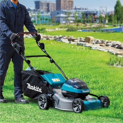Cortador de Grama Makita DLM466Z 460mm Profissional Coletor Grande Sem Bateria e Carregador