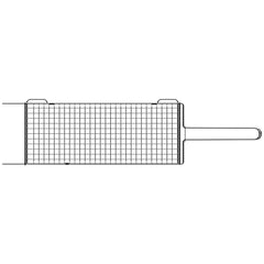 Grelha Para Churrasco Tramontina Em Aço Inox 76 x 19 Cm Alta Resistência E Durabilidade