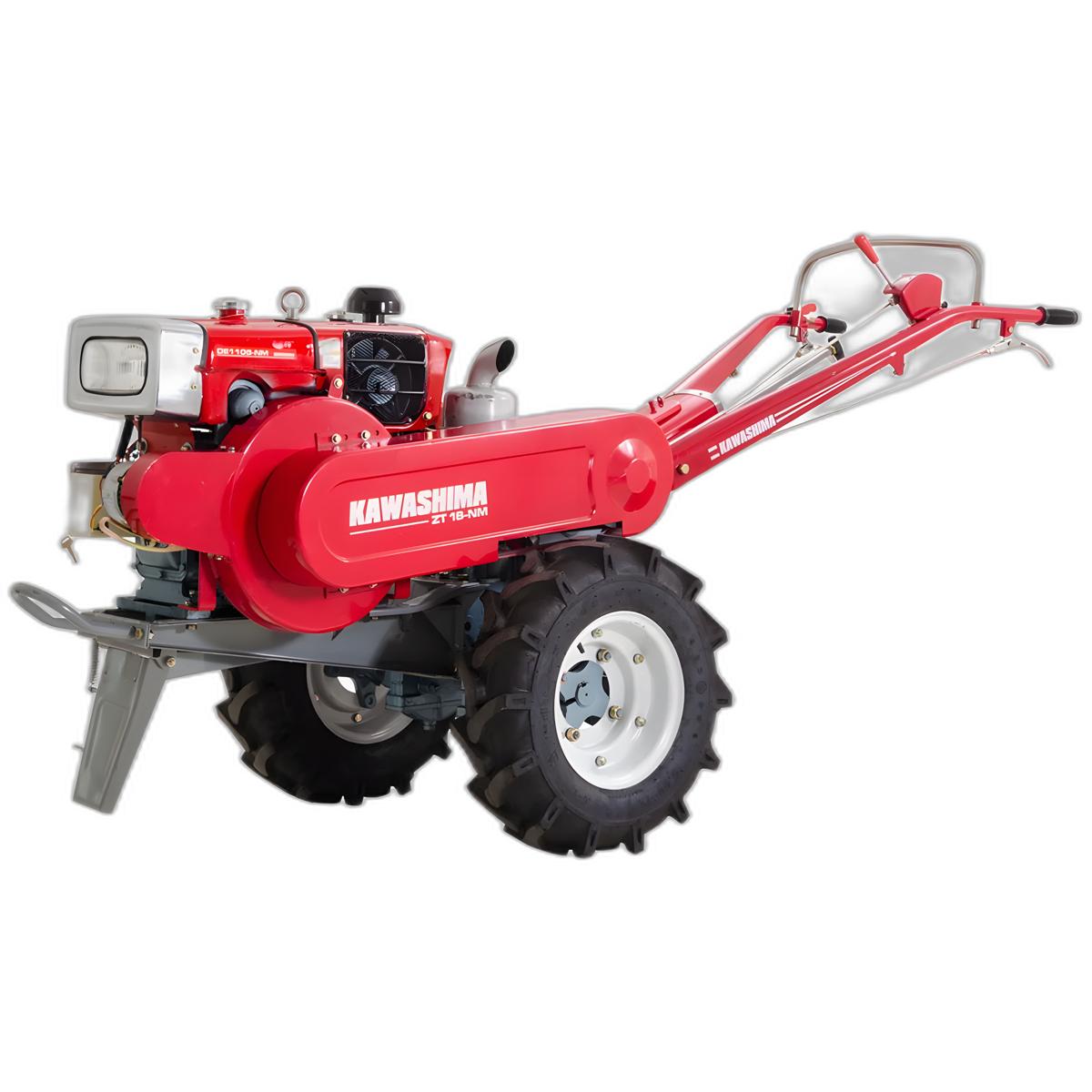 Microtrator 18Hp Zt18 Partida Elétrica Kawashima