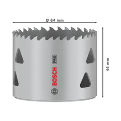 Serra Copo Bosch Pro Multi Material Cobalto 64 mm 2.1/2''