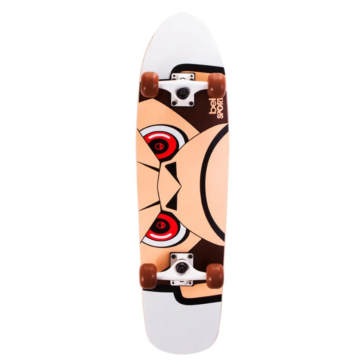 Longboard 82cm maple abec 7 monkey - Bel Sports