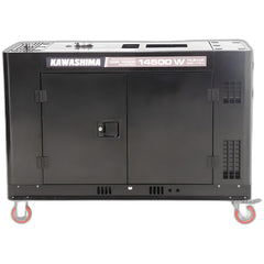 Gerador à Diesel Dgr-15000 Monofasico 14,5Kw Cabinado Kawashima