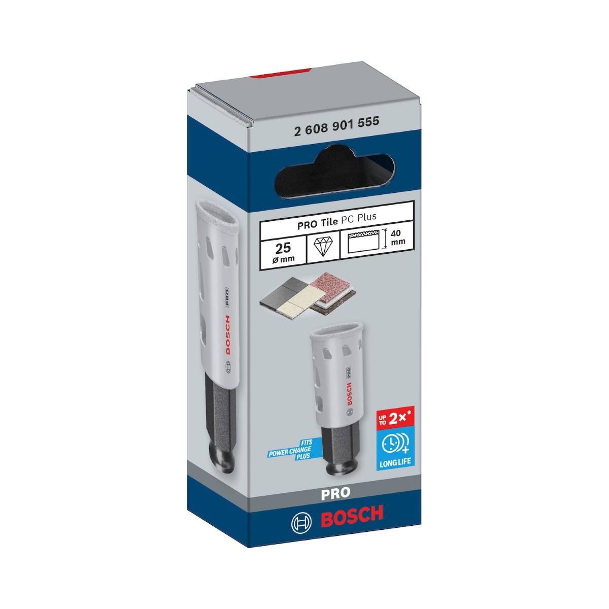 Serra Copo Bosch Pro Tile Power Change Plus 25 mm 1''