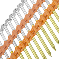 Pregos Galvanizados 65mm 2.9mm 2000 Unidades para Pregador Pneumático Denzel