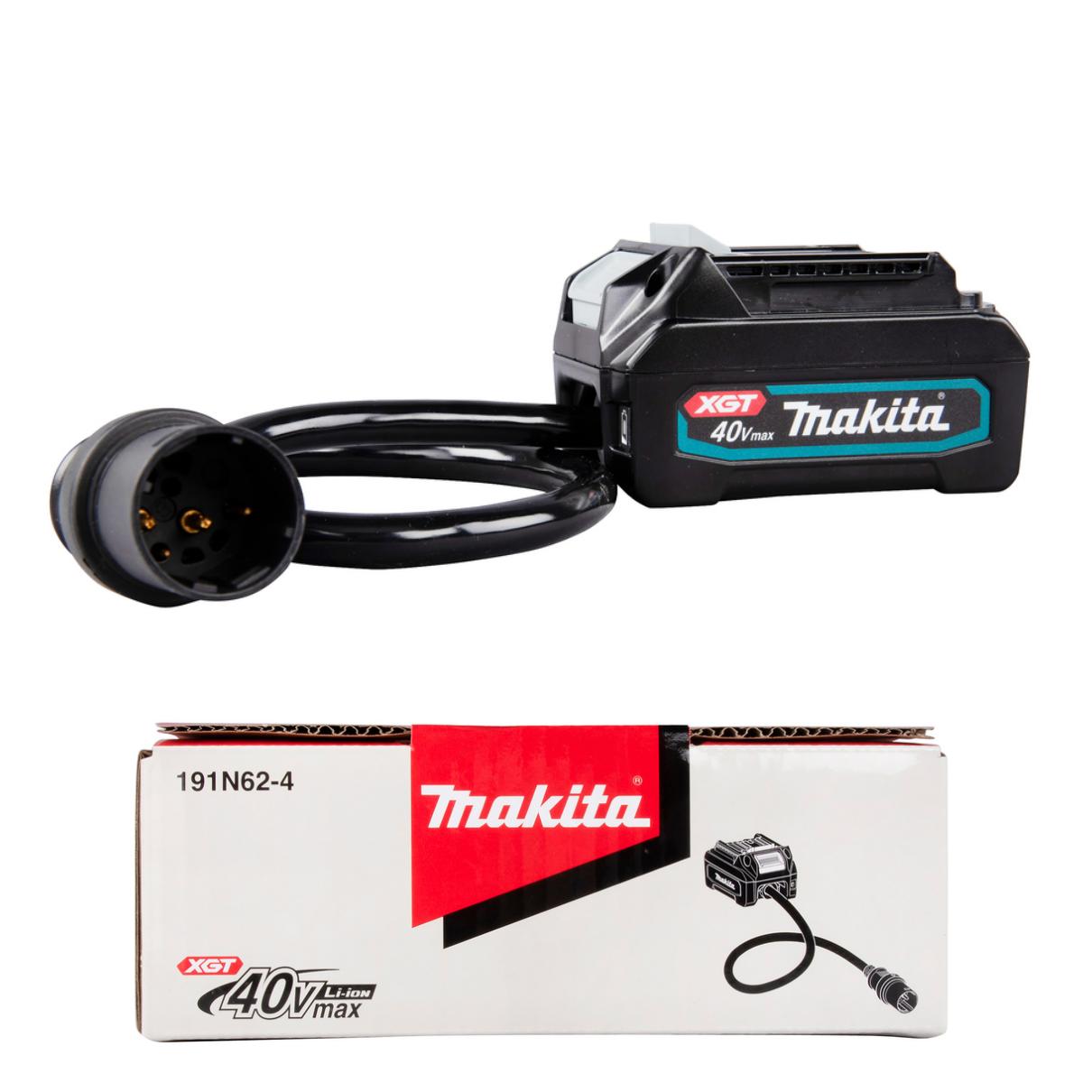 Conjunto Adaptador de Bateria Makita XGT 191N62-4 para Carregadores PDC01 e PDC1200