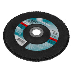 Disco Flap Zircônio Grão 120 180x22mm Para Esmerilhadeira Angular Resina Sintética