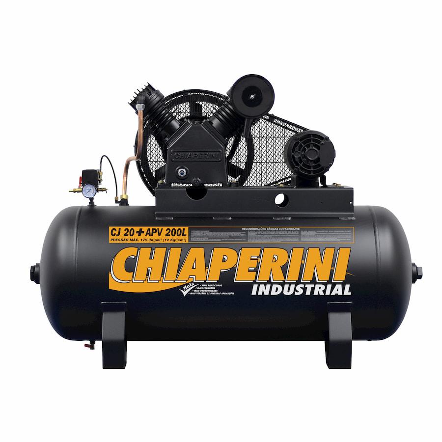 Compressor de Ar Mono 220V IP20 5HP 200L Chiaperini