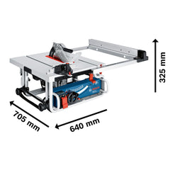 Serra De Mesa Bosch Gts 10 J 1800W 220V Com Disco E 2 Guias