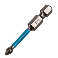 Bits Torção Ph1 Para Ferramentas De Impacto 50mm 10pçs Aço S2 58-60 HRC Gross