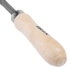 Lima Redonda Bastarda 200mm 8'' Aço Carbono Cabo Madeira Ideal Desbaste MTX 1613555